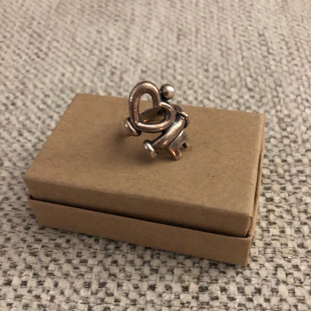 James Avery Key to my Heart ring